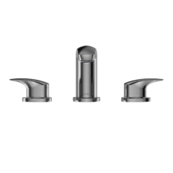 TOTO GM 1.2 GPM Two Handle Widespread Bathroom Sink Faucet, Polished Chrome, Brass, TLG09201U#CP