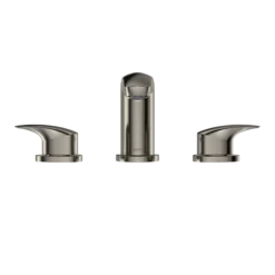 TOTO GM 1.2 GPM Two Handle Widespread Bathroom Sink Faucet, Polished Nickel, Brass, TLG09201U#PN