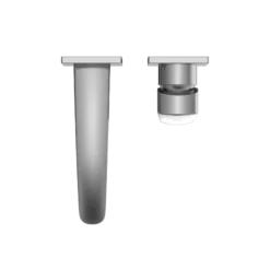 TOTO GM 1.2 GPM Wall-Mount Single-Handle Bathroom Faucet with COMFORT GLIDE Technology, Polished Chrome, Brass, TLG09307U#CP