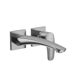 TOTO GM 1.2 GPM Wall-Mount Single-Handle Long Bathroom Faucet with COMFORT GLIDE Technology, Polished Chrome, Brass, TLG09308U#CP