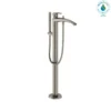 TOTO GM Single-Handle Free Standing Tub Filler with Handshower, Brushed Nickel, Brass, TBG09306U#BN