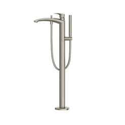 TOTO GM Single-Handle Free Standing Tub Filler with Handshower, Brushed Nickel, Brass, TBG09306U#BN