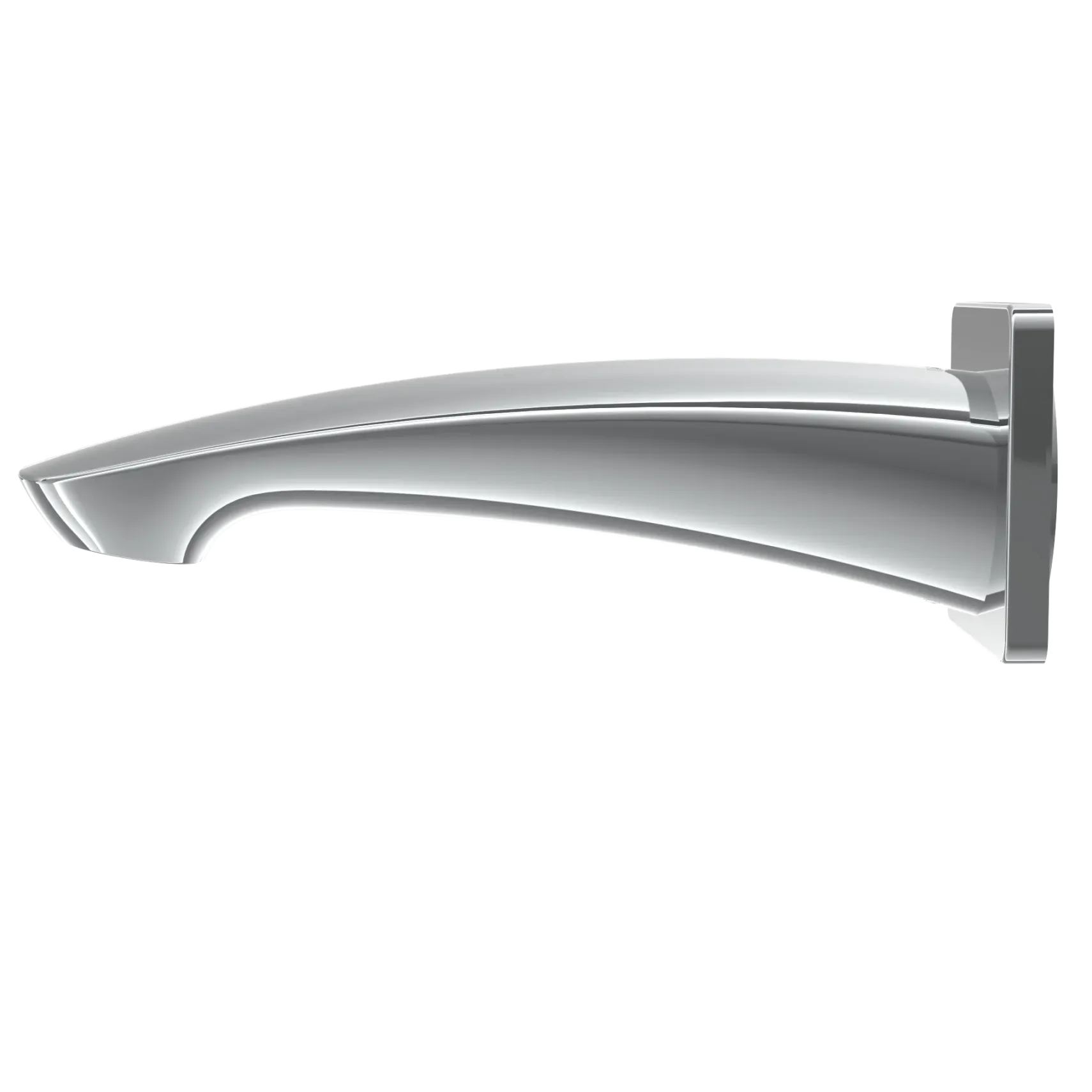 TOTO GM Wall Tub Spout, Polished Chrome, Brass, TBG09001U#CP