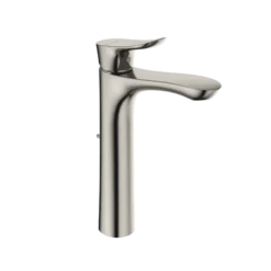 TOTO GO 1.2 GPM Single Handle Vessel Bathroom Sink Faucet with COMFORT GLIDE Technology, Polished Nickel, Brass, TLG01307U#PN