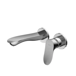TOTO GO 1.2 GPM Wall-Mount Single-Handle Bathroom Faucet with COMFORT GLIDE Technology, Polished Chrome, Brass, TLG01310UA#CP