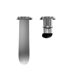 TOTO GO 1.2 GPM Wall-Mount Single-Handle Bathroom Faucet with COMFORT GLIDE Technology, Polished Chrome, Brass, TLG01310UA#CP