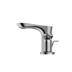 TOTO GO Series 1.2 GPM Two Handle Widespread Bathroom Sink Faucet with Drain Assembly, Polished Chrome, Brass, TLG01201U#CP