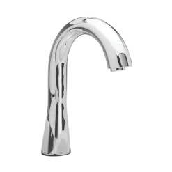TOTO Gooseneck ECOPOWER 0.35 GPM Electronic Touchless Sensor Bathroom Faucet with Thermostatic Mixing Valve, Polished Chrome, Brass, TEL153-D20ET#CP