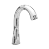 TOTO Gooseneck ECOPOWER 0.35 GPM Electronic Touchless Sensor Bathroom Faucet, Polished Chrome, Brass, TEL153-D20E#CP