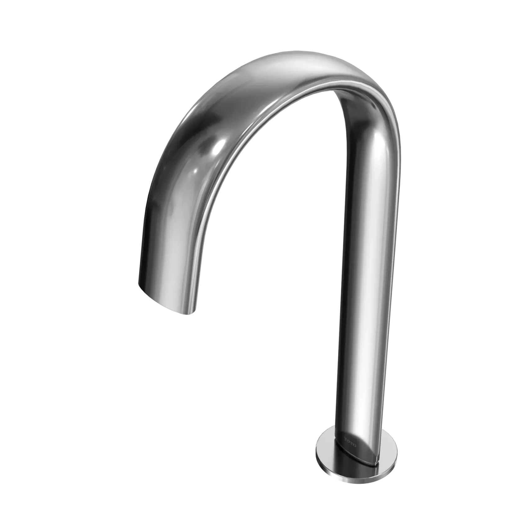 TOTO Gooseneck Vessel AC Powered 0.5 GPM Touchless Bathroom Faucet, 10 Second On-Demand Flow, Polished Chrome, Brass, T24T51A#CP