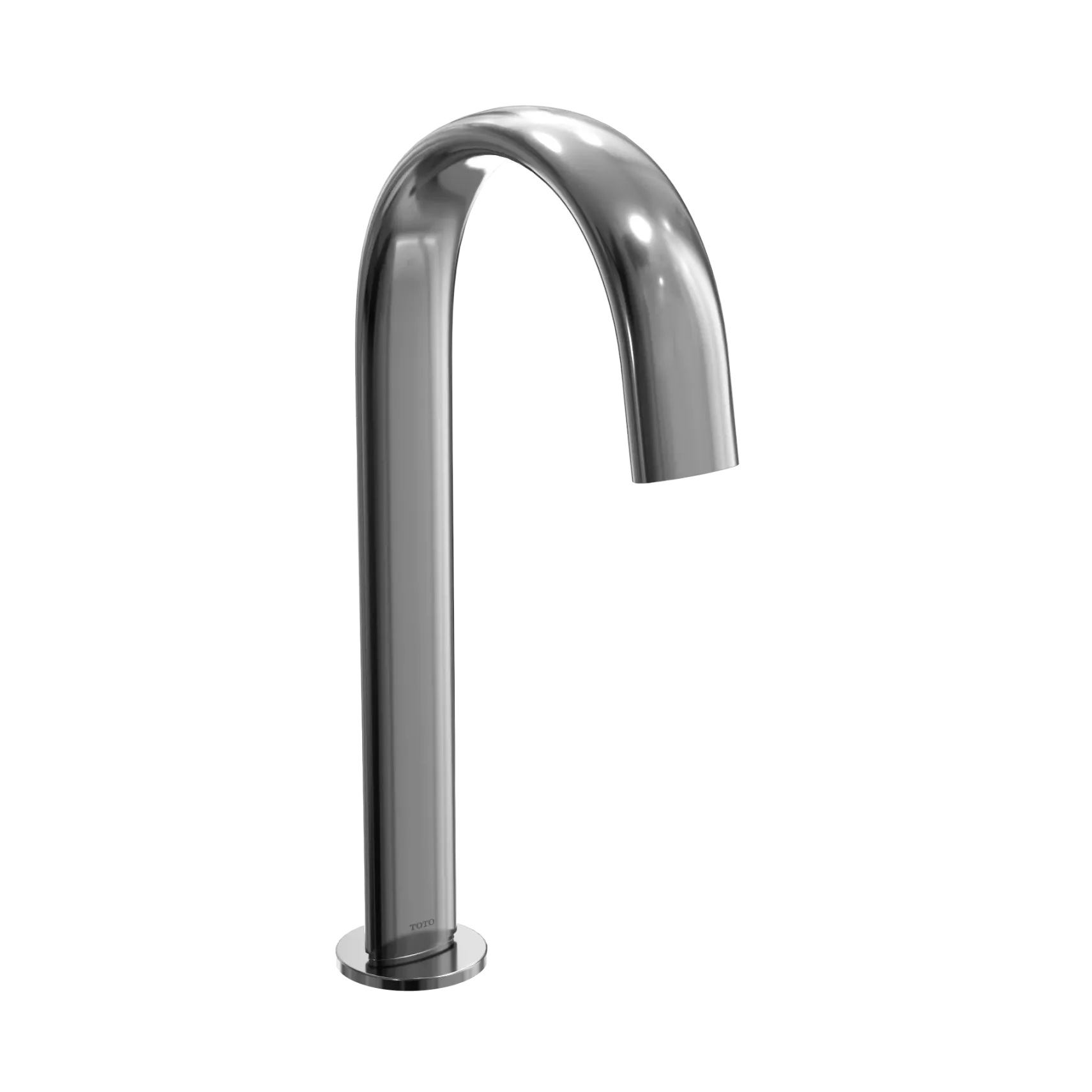 TOTO Gooseneck Vessel AC Powered 0.5 GPM Touchless Bathroom Faucet with Thermostatic Mixing Valve, 20 Second Continuous Flow, Polished Chrome, Brass, T24T53AT#CP