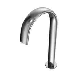 TOTO Gooseneck Vessel ECOPOWER or AC 0.35 GPM Touchless Bathroom Faucet Spout, 20 Second On-Demand Flow, Polished Chrome, Brass, TLE24003U2#CP