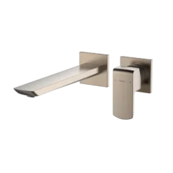 TOTO GR 1.2 GPM Wall-Mount Single-Handle Bathroom Faucet with COMFORT GLIDE Technology, Brushed Nickel, Brass, TLG02311U#BN