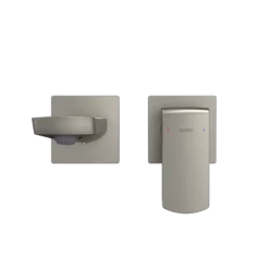 TOTO GR 1.2 GPM Wall-Mount Single-Handle Bathroom Faucet with COMFORT GLIDE Technology, Brushed Nickel, Brass, TLG02311U#BN