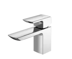 TOTO GR Series 1.2 GPM Single Handle Bathroom Sink Faucet with COMFORT GLIDE Technology and Drain Assembly, Polished Chrome, Brass, TLG02301U#CP