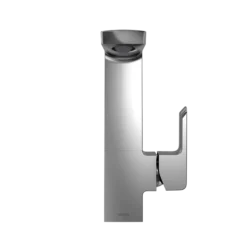TOTO GR Series 1.2 GPM Single Side Handle Bathroom Sink Faucet with COMFORT GLIDE Technology and Drain Assembly, Polished Chrome, Brass, TLG02309U#CP