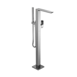 TOTO GR Single-Handle Freestanding Tub Filler Faucet with Handshower, Polished Chrome, Brass, TBG02306U#CP