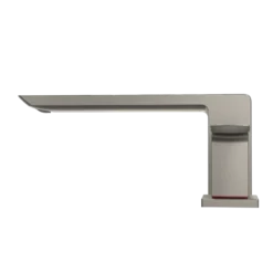 TOTO GR Two-Handle Deck-Mount Roman Tub Filler Trim, Brushed Nickel, Brass, TBG02201U#BN