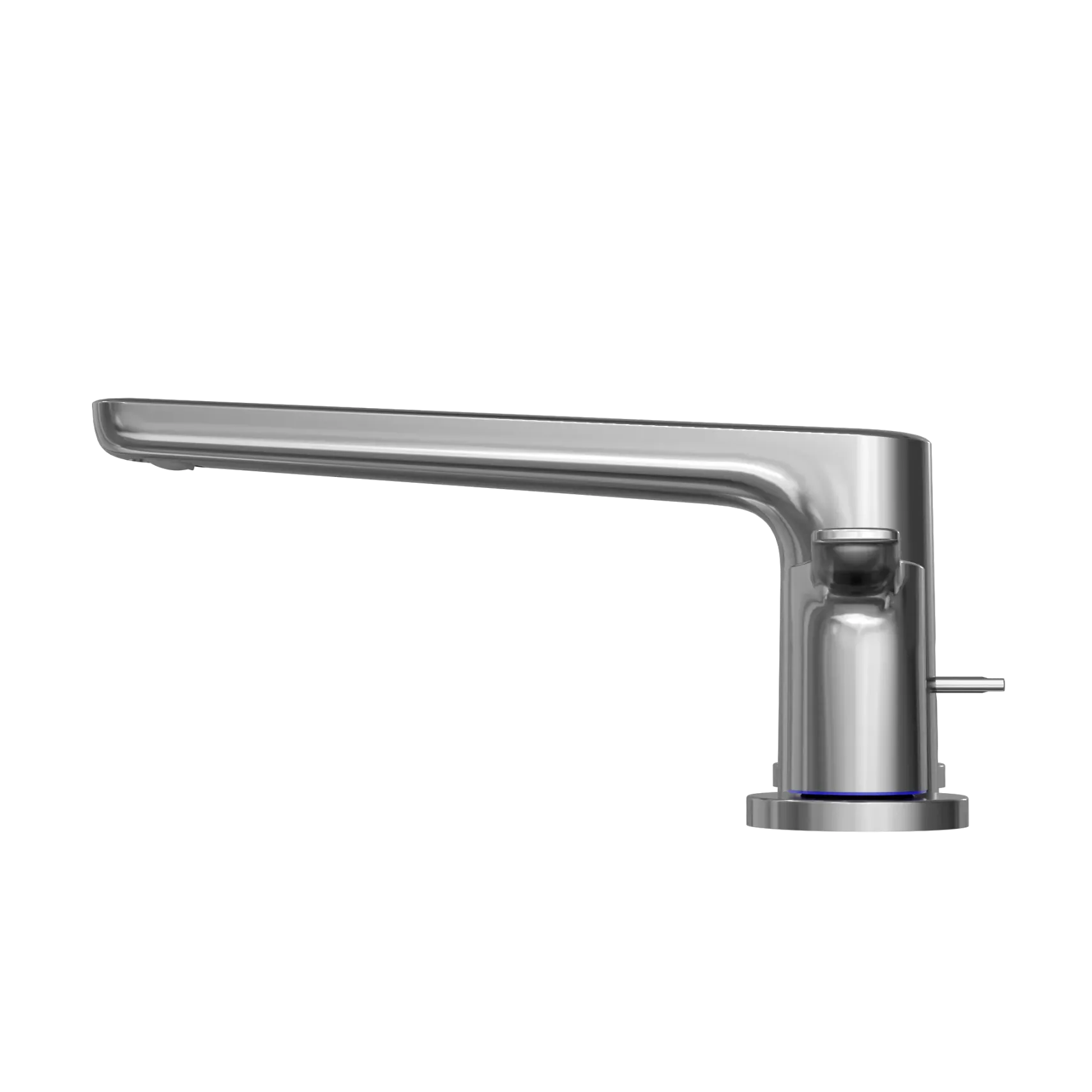 TOTO GS Two-Handle Deck-Mount Roman Tub Filler Trim, Polished Chrome, Brass, TBG03201U#CP