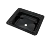 TOTO Guinevere Rectangular Undermount Bathroom Sink, Ebony, Vitreous China, LT973#51