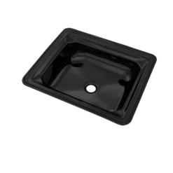 TOTO Guinevere Rectangular Undermount Bathroom Sink, Ebony, Vitreous China, LT973#51