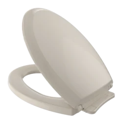 TOTO Guinevere SoftClose Non Slamming, Slow Close Elongated Toilet Seat and Lid, Bone, Plastic, SS224#03
