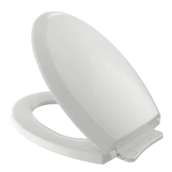 TOTO Guinevere SoftClose Non Slamming, Slow Close Elongated Toilet Seat and Lid, Colonial White, Plastic, SS224#11