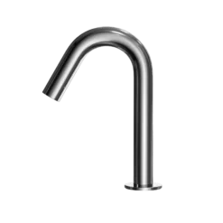 TOTO Helix ECOPOWER 0.5 GPM Touchless Bathroom Faucet, 20 Second Continuous Flow, Polished Chrome, Brass, T26S53E#CP