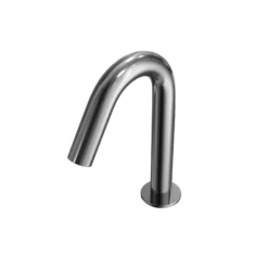 TOTO Helix ECOPOWER 0.5 GPM Touchless Bathroom Faucet with Thermostatic Mixing Valve, 20 Second Continuous Flow, Polished Chrome, Brass, T26S53ET#CP