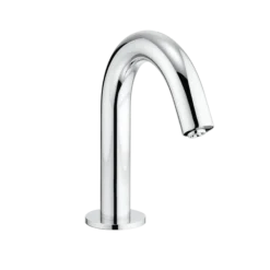 TOTO Helix ECOPOWER 0.35 GPM Electronic Touchless Sensor Bathroom Faucet with Mixing Valve, Polished Chrome, Brass, TEL113-D20EM#CP