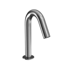 TOTO Helix ECOPOWER 0.35 GPM Touchless Bathroom Faucet with Mixing Valve, 20 Second On-Demand Flow, Polished Chrome, Brass, T26S32EM#CP