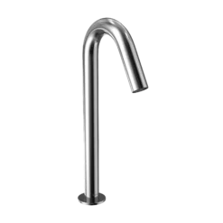 TOTO Helix Vessel AC Powered 0.5 GPM Touchless Bathroom Faucet, 10 Second On-Demand Flow, Polished Chrome, Brass, T26T51A#CP