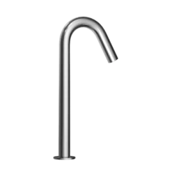 TOTO Helix Vessel ECOPOWER 0.5 GPM Touchless Bathroom Faucet with Mixing Valve, 20 Second Continuous Flow, Polished Chrome, Brass, T26T53EM#CP