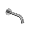 TOTO Helix Wall-Mount ECOPOWER or AC 0.35 GPM Touchless Bathroom Faucet Spout, 20 Second On-Demand Flow, Polished Chrome, Brass, TLE26005U2#CP