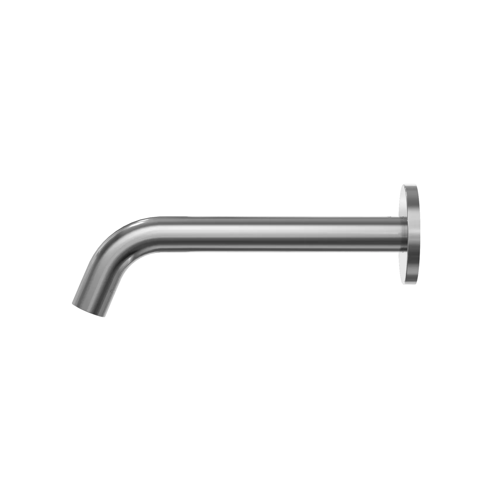 TOTO Helix Wall-Mount ECOPOWER or AC 0.35 GPM Touchless Bathroom Faucet Spout, 20 Second On-Demand Flow, Polished Chrome, Brass, TLE26005U2#CP