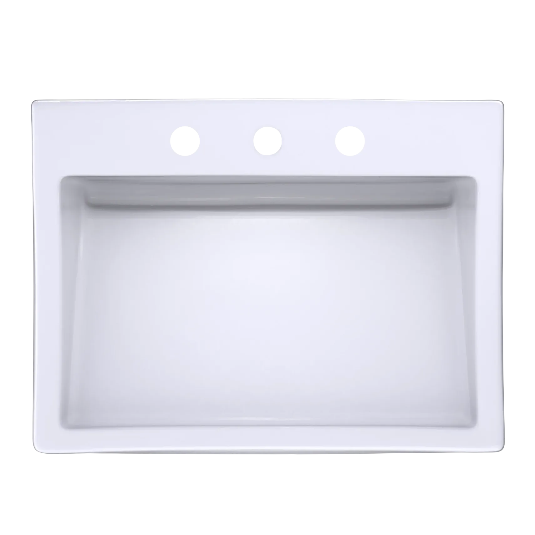 TOTO Kiwami Renesse Design I Rectangular Fireclay Vessel Bathroom Sink with CEFIONTECT for 8 Inch Faucets, Cotton White, Fired Clay, LT171.8G#01