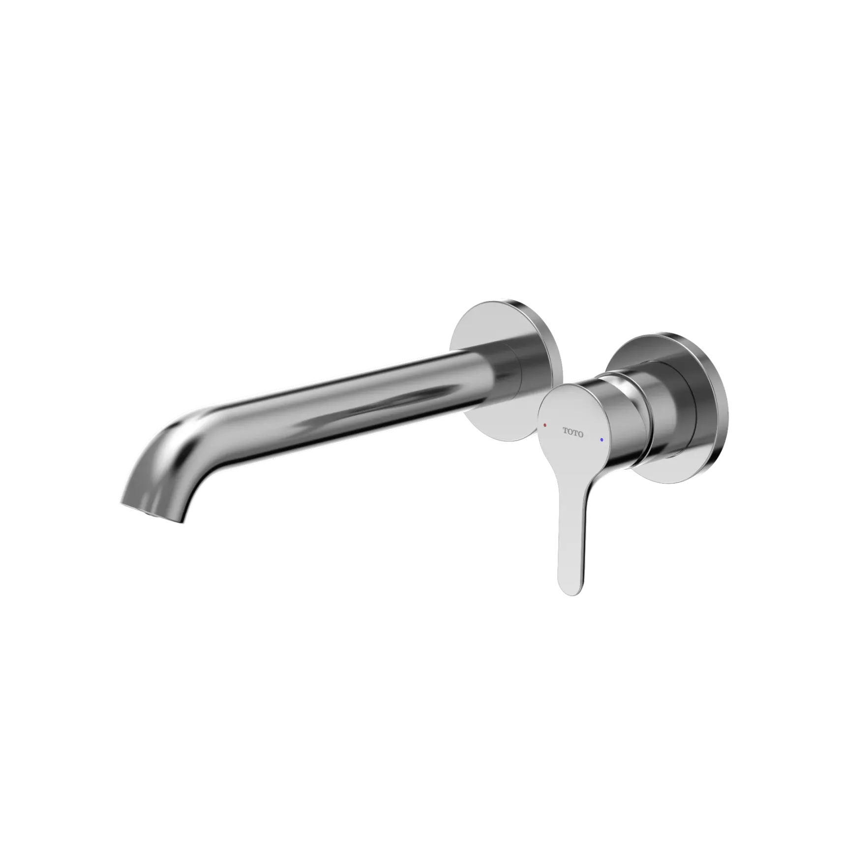 TOTO LB Series 1.2 GPM Wall-Mount Single-Handle Bathroom Sink Faucet, Polished Chrome, Brass, TLS01310U#CP