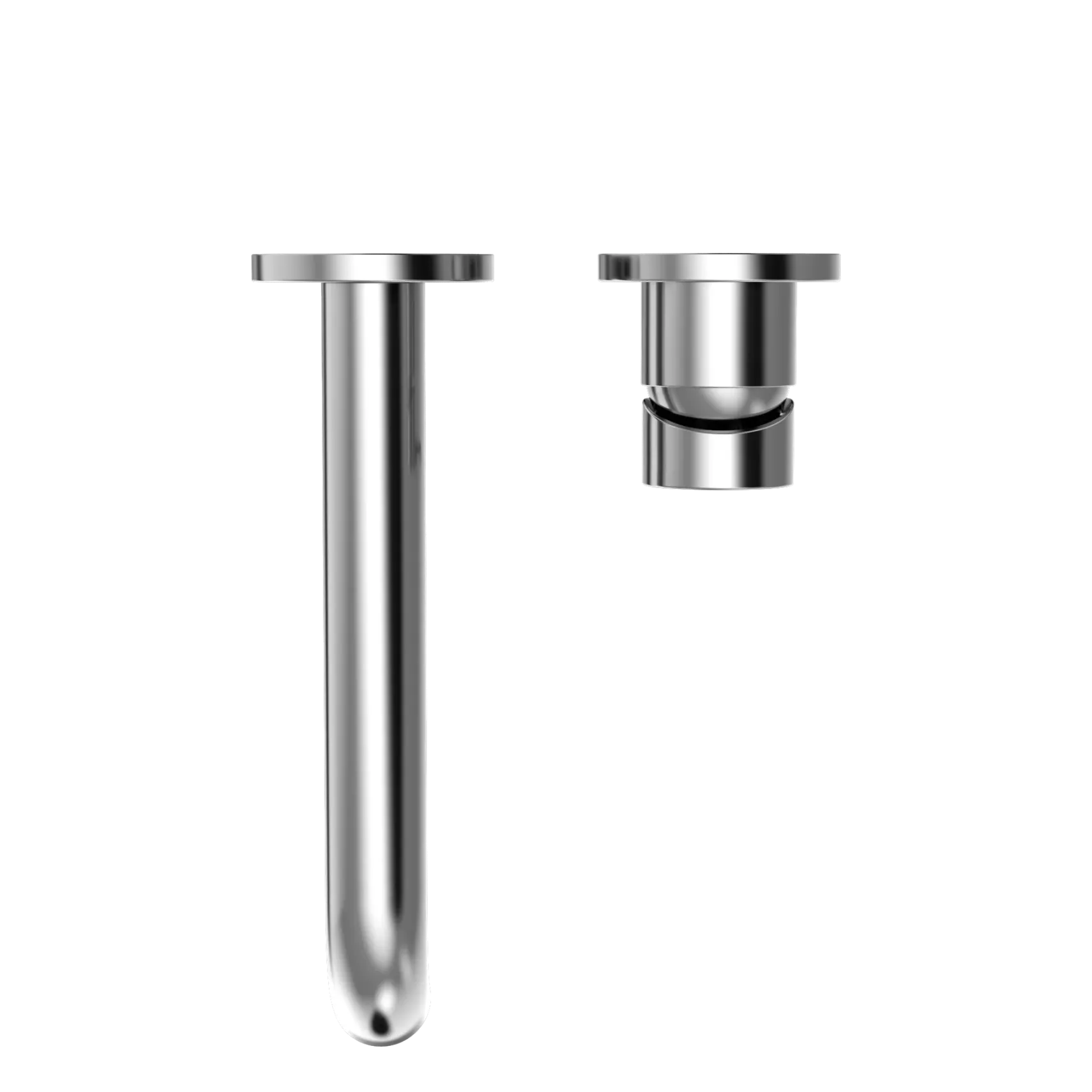 TOTO LB Series 1.2 GPM Wall-Mount Single-Handle Bathroom Sink Faucet, Polished Chrome, Brass, TLS01310U#CP