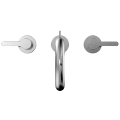 TOTO LB Series Two Handle Widespread 1.2 GPM Bathroom Sink Faucet with Drain Assembly, Polished Chrome, Brass, TLS01201U#CP