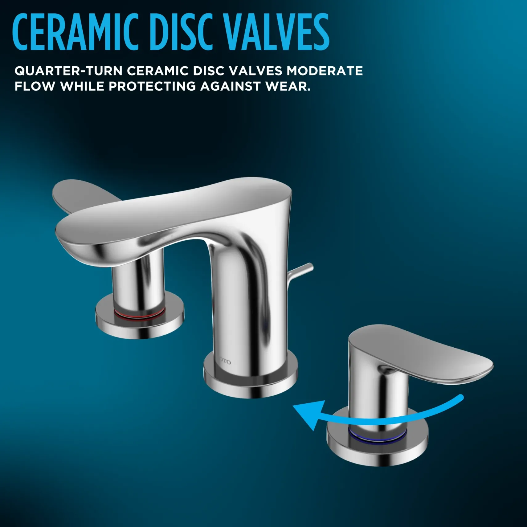 TOTO LB Series Two Handle Widespread 1.2 GPM Bathroom Sink Faucet with Drain Assembly, Polished Chrome, Brass, TLS01201U#CP