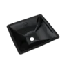 TOTO Legato Rectangular Undermount Bathroom Sink, Vitreous China, Ebony, LT624#51
