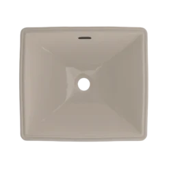 TOTO Legato Rectangular Undermount Bathroom Sink with CEFIONTECT, Bone, Vitreous China, LT624G#03