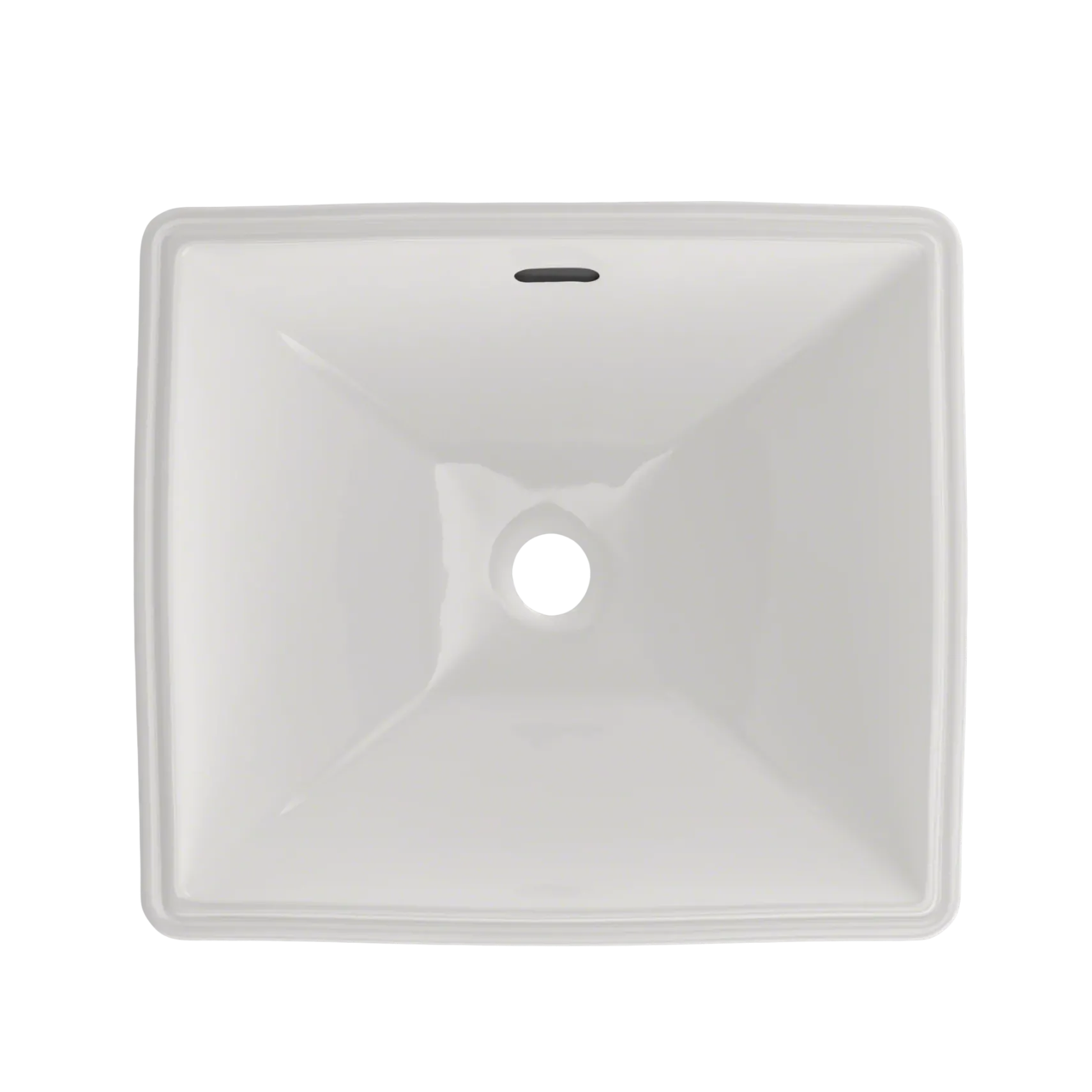 TOTO Legato Rectangular Undermount Bathroom Sink with CEFIONTECT, Colonial White, Vitreous China, LT624G#11