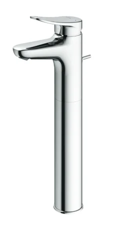 TOTO LF Series 1.2 GPM Single Handle Bathroom Faucet for Vessel Sink with Drain Assembly, Polished Chrome, TLS04306U#CP