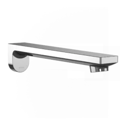 TOTO Libella M Wall-Mount ECOPOWER 0.35 GPM Electronic Touchless Sensor Bathroom Faucet, Polished Chrome, Brass, TEL1D3-D20E#CP