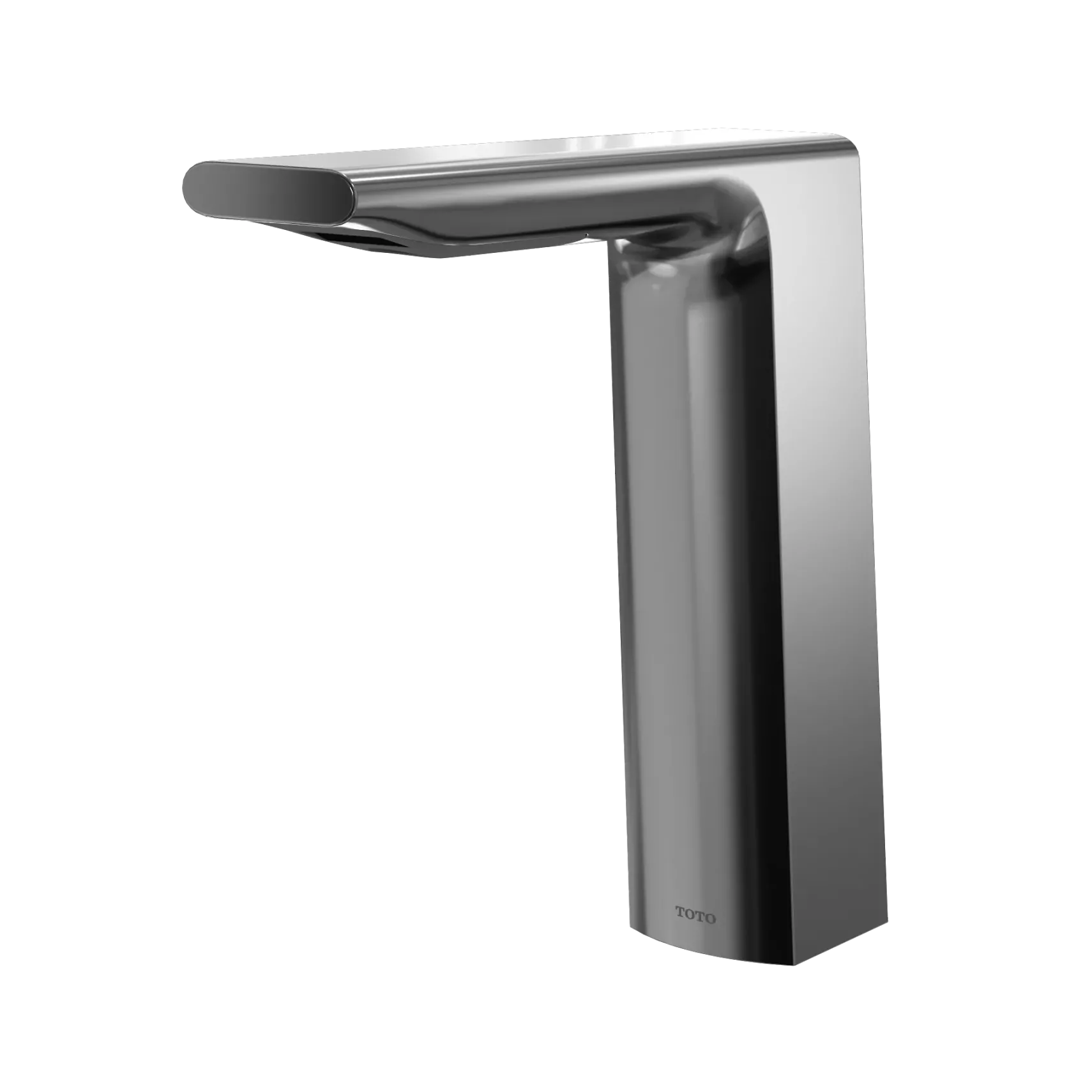 TOTO Libella Semi-Vessel AC Powered 0.5 GPM Touchless Bathroom Faucet with Thermostatic Mixing Valve, 10 Second On-Demand Flow, Polished Chrome, Brass, T23M51AT#CP