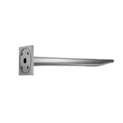 TOTO Libella Wall-Mount AC Powered 0.5 GPM Touchless Bathroom Faucet with Mixing Valve, 10 Second On-Demand Flow, Polished Chrome, Brass, T23L51AM#CP