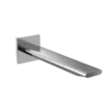 TOTO Libella Wall-Mount ECOPOWER or AC 0.35 GPM Touchless Bathroom Faucet Spout, 20 Second On-Demand Flow, Polished Chrome, Brass, TLE23005U2#CP