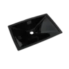 TOTO Lloyd Rectangular Undermount Bathroom Sink, Ebony, Vitreous China, LT931#51