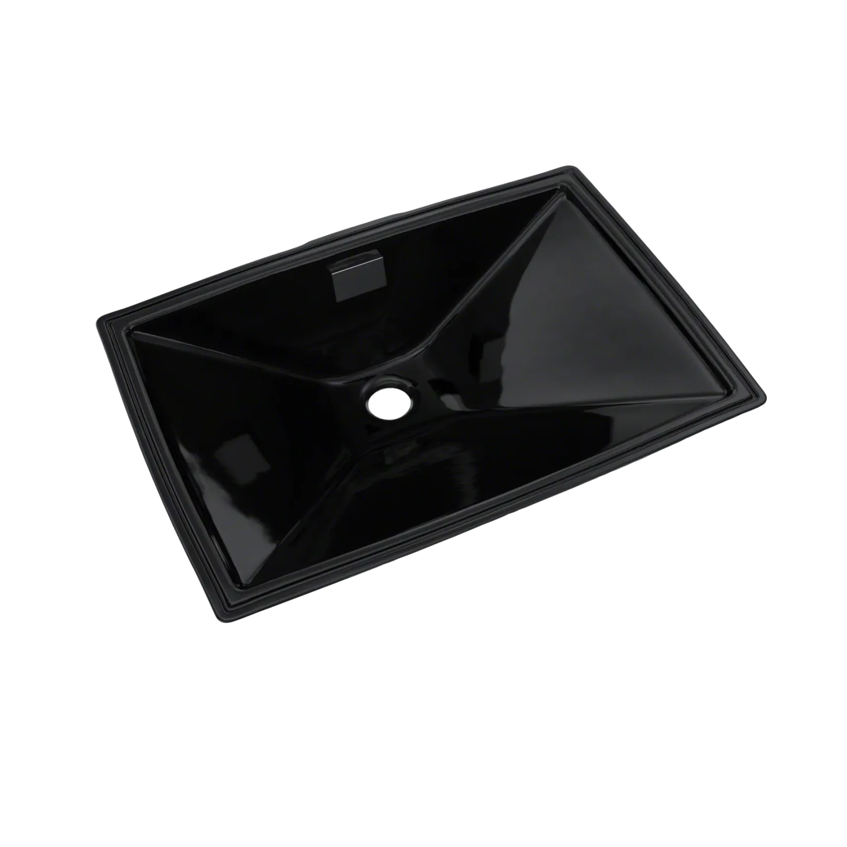 TOTO Lloyd Rectangular Undermount Bathroom Sink, Ebony, Vitreous China, LT931#51